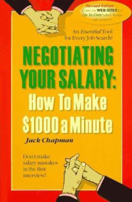 Negotiating Your Salary: How to Make $1000 a Mi... 0898158907 Book Cover