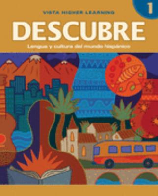Descubre, Nivel 1: Lengua Y Cultura Del Mundo H... [Spanish] 1600072526 Book Cover