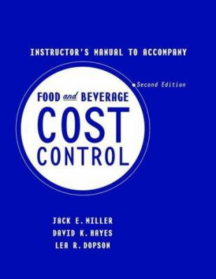 Food and Beverage Cost Control 0471357383 Book Cover