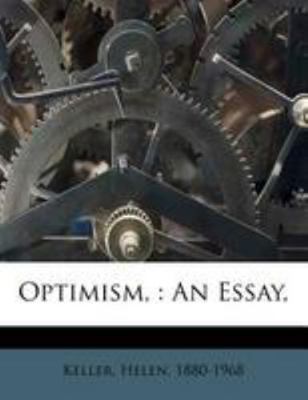 Optimism,: An Essay, 1246884402 Book Cover