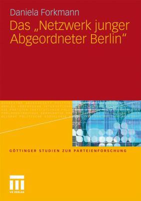 Das Netzwerk Junger Abgeordneter Berlin [German] 353118153X Book Cover