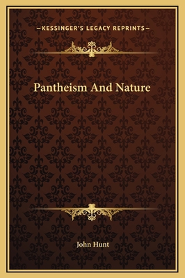 Pantheism And Nature 1169171028 Book Cover