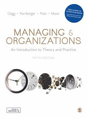 Managing and Organizations Paperback with Inter... 1526487969 Book Cover