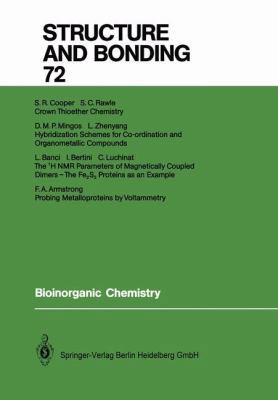Bioinorganic Chemistry 3662150476 Book Cover