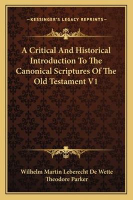 A Critical And Historical Introduction To The C... 1163126969 Book Cover