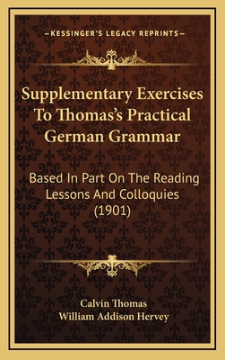 Supplementary Exercises to Thomas's Practical G... 1164983636 Book Cover