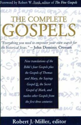 The Complete Gospels: Annotated Scholar's Version 0944344496 Book Cover