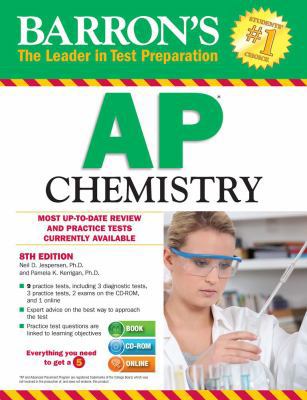 Barron's AP Chemistry [With CDROM] 1438076002 Book Cover