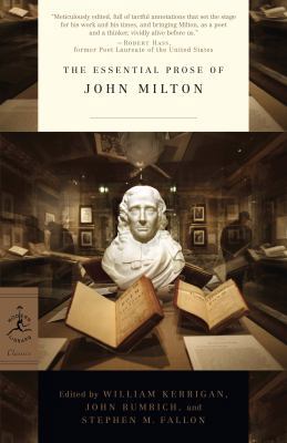 The Essential Prose of John Milton 0679645594 Book Cover