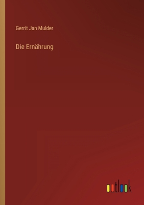 Die Ernährung [German] 3368707221 Book Cover