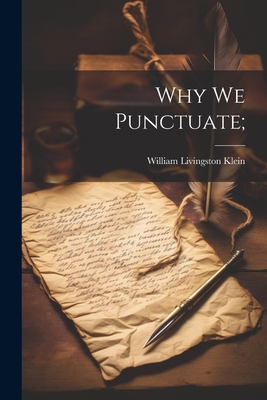 Why We Punctuate; 1022171380 Book Cover