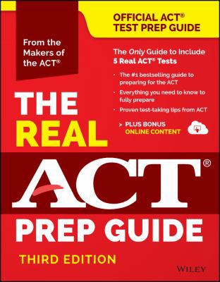 The Real ACT Prep Guide (Book + Bonus Online Co... 111923641X Book Cover