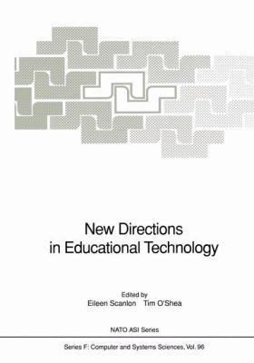 New Directions in Educational Technology 3540558837 Book Cover