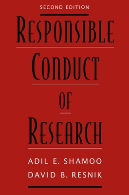 Reaponsible Conduct of Research 019536824X Book Cover