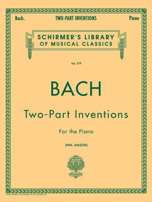 15 Two-Part Inventions Bach Piano Sheet Music S... 0793553032 Book Cover