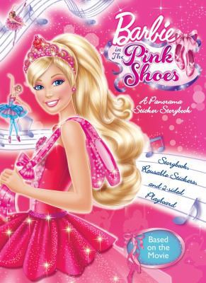 Barbie in the Pink Shoes: A Panorama Sticker St... 0794427863 Book Cover