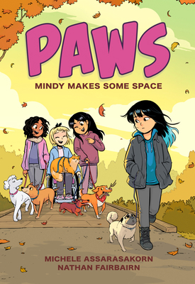 Paws: Mindy Makes Some Space: A Graphic Novel 0593351916 Book Cover