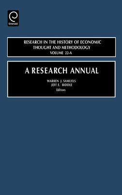 A Research Annual 0762310898 Book Cover