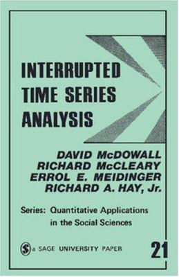 Interrupted Time Series Analysis 0803914938 Book Cover
