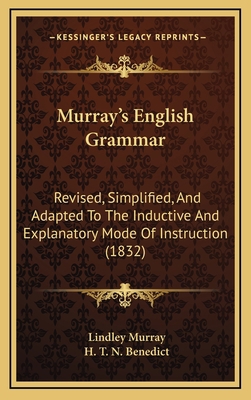 Murray's English Grammar: Revised, Simplified, ... 1164986171 Book Cover