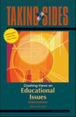 Taking Sides: Clashing Views on Educational Iss... 0073545651 Book Cover