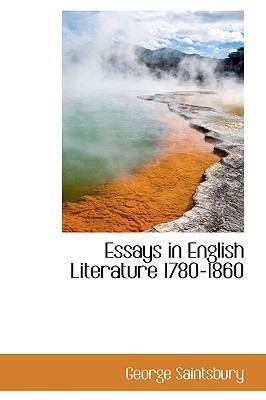 Essays in English Literature 1780-1860 055979116X Book Cover