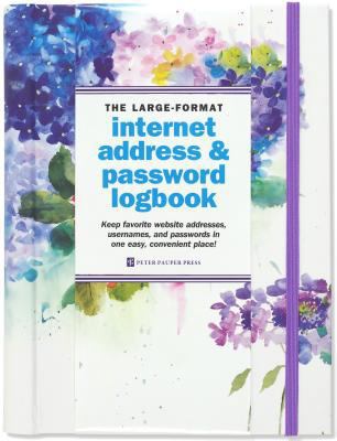Internet Log Bk Large Hydrangeas 1441323872 Book Cover