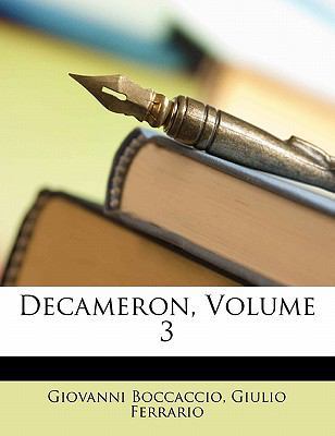 Decameron: Decameron; Volume 3 [German] 1145607713 Book Cover