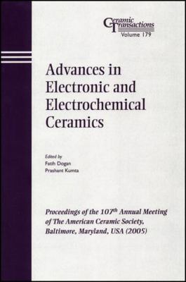 Adv Elctrnc ElctrChem CT V 179 1574982621 Book Cover