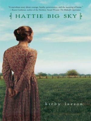 Hattie Big Sky [Large Print] 0786296976 Book Cover