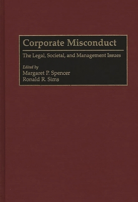 Corporate Misconduct: The Legal, Societal, and ... 0899308791 Book Cover