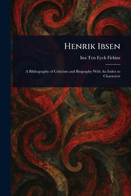 Henrik Ibsen 1022926195 Book Cover
