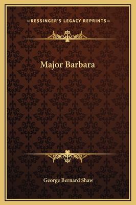 Major Barbara 1169262112 Book Cover