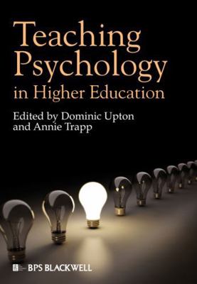 Teaching Psychology in Higher Education 1405195495 Book Cover