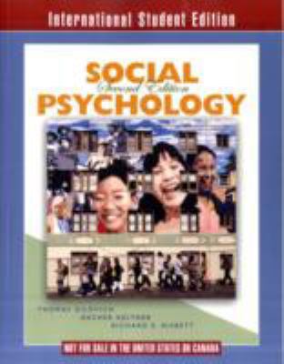 Interntaional Student Edition Social Psychology B007HGKO6K Book Cover