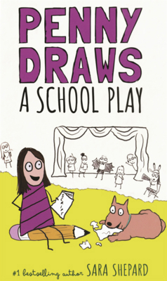 Penny Draws a School Play B0GN2KGKW3 Book Cover