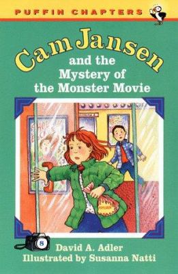 CAM Jansen: The Mystery of the Monster Movie #8 014130460X Book Cover