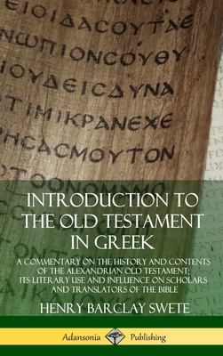 Introduction to the Old Testament in Greek: A C... 0359737900 Book Cover