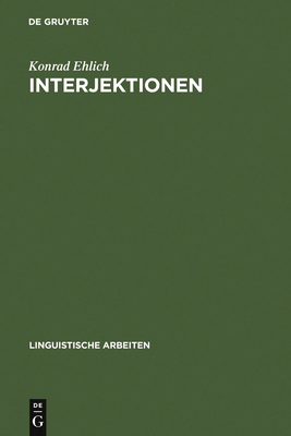 Interjektionen [German] 3484301112 Book Cover