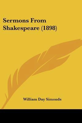 Sermons From Shakespeare (1898) 1120703867 Book Cover