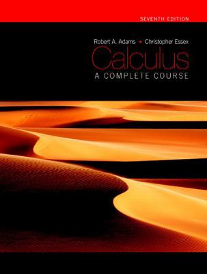 Calculus: A Complete Course, Seventh Edition (7... 0321549287 Book Cover