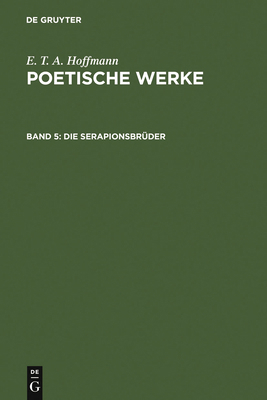 Die Serapionsbrüder, Band 1 [German] 3110056518 Book Cover