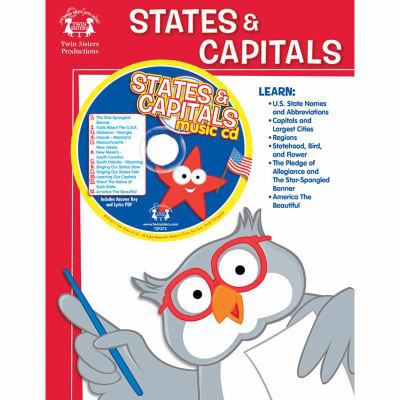 States & Capitals: Includes Lyrics and Answer K... B00QFYAG86 Book Cover