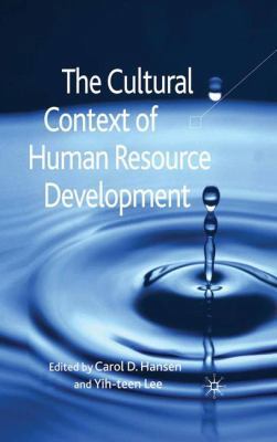The Cultural Context of Human Resource Development 1349362204 Book Cover