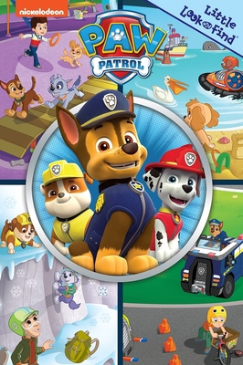 Nickelodeon Paw Patrol: Little Look and Find 1503702936 Book Cover