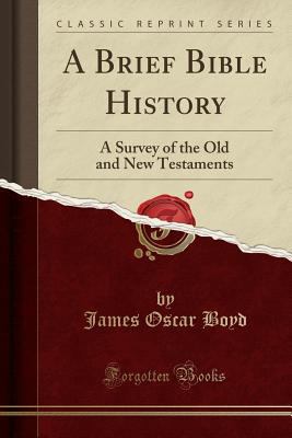 A Brief Bible History: A Survey of the Old and ... 1333151659 Book Cover