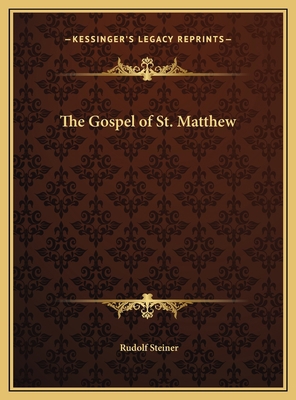 The Gospel of St. Matthew 1169739695 Book Cover