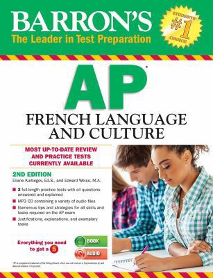 Barron's AP French Language and Culture [With M... 1438076037 Book Cover