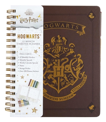 Harry Potter: Hogwarts 12-Month Undated Planner... 164722392X Book Cover