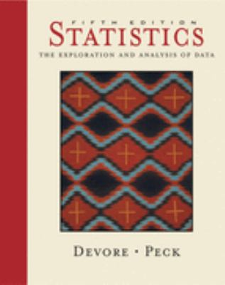 Statistics: The Exploration & Analysis of Data,... 049510969X Book Cover